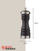 Мельница для перца, 15 см, коричневая матовая, Smart Solutions, изображение 6
