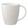 Кружка белого цвета с фактурным рисунком из коллекции Essential, 350мл, Tkano