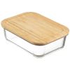 Контейнер для запекания и хранения  с крышкой из бамбука, 1520 мл, Smart Solutions
