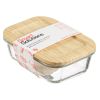 Контейнер для запекания и хранения  с крышкой из бамбука, 370 мл, Smart Solutions, изображение 9