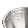 Speciale - Миска для смешивания 20 см с мерной шкалой, антискользящее силиконовой дно + крышка, Barazzoni, изображение 2