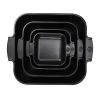 Форма для запекания квадратная SATIN BLACK 5,4л, 36см, черный, Peugeot, изображение 3