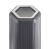 Ваза серого цвета из коллекции Edge, 22см, Tkano, изображение 4