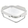 Контейнер для запекания и хранения прямоугольный с крышкой, 1,5 л, светло-серый, Smart Solutions, изображение 5