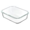 Контейнер для запекания и хранения прямоугольный с крышкой, 1,5 л, светло-серый, Smart Solutions, изображение 6