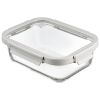 Контейнер для запекания и хранения прямоугольный с крышкой, 1,5 л, светло-серый, Smart Solutions