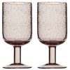 Набор бокалов для вина Flowi, 410 мл, розовые, 2 шт., Liberty Jones, изображение 4