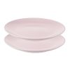 Набор тарелок Simplicity, ?21,5 см, розовые, 2 шт., Liberty Jones