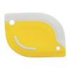Скребок для теста 2 в 1 Hilly, 10,7х8 см, светло-серый/желтый, Smart Solutions