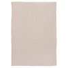 Набор из двух вафельных полотенец изо льна цвета пыльной розы из коллекции Essential, 50х70 см, Tkano