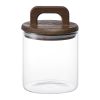 Банка для хранения стеклянная с крышкой из акации Hanle, 750 мл, Liberty Jones
