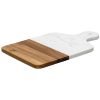 Доска сервировочная Marm, 21,5х33,5 см, белый мрамор/акация, Liberty Jones, изображение 5