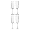 Набор бокалов для шампанского Arctic, 180 мл, прозрачный, 4 шт., Liberty Jones
