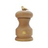 Мельница для соли 11 см, бук, цвет "светлое дерево", серия Bird, Bisetti