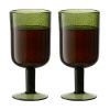 Набор бокалов для вина Flowi, 410 мл, темно-зеленые, 2 шт., Liberty Jones, изображение 8