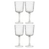 Набор бокалов для вина Arctic, 360 мл, прозрачный, 4 шт., Liberty Jones