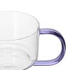 Набор кружек Orb, 400 мл, прозрачные/фиолетовые, 2 шт., Liberty Jones, изображение 8
