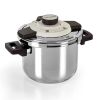 Facile Dual System - Скороварка 6 л, нержавеющая сталь, Barazzoni