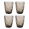 Набор стаканов Hollow, 450 мл, серо-коричневый, 4 шт., Liberty Jones