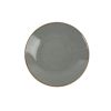 Тарелка глубокая 26 см безбортовая, Seasons Темно-серый, Porland