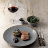 Тарелка 24 см безбортовая, Seasons Темно-серый, Porland, изображение 4