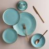 Тарелка 24 см безбортовая, Seasons Бирюзовый, Porland, изображение 22