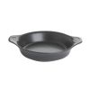Форма для запекания d 21 см h 5,5 см (L c ручками 27 см), Seasons Черный, Porland, изображение 2