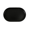 Блюдо овальное 32х20 см, Seasons Черный, Porland