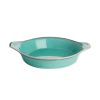 Форма для запекания d 21 см h 5,5 см (L c ручками 27 см), Seasons Бирюзовый, Porland, изображение 3