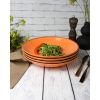 Тарелка глубокая 26 см безбортовая, Seasons Оранжевый, Porland, изображение 6