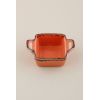 Соусник квадратный с 2-мя ручками 7х10 см h 4.2 см, Seasons Оранжевый, Porland, изображение 14
