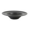 Тарелка глубокая 30 см с полями, Seasons Черный, Porland
