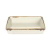 Блюдо прямоугольное 13,7х8,5 см h 3 см, Seasons Бежевый, Porland, изображение 3
