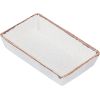 Блюдо прямоугольное 13,7х8,5 см h 3 см, Seasons Бежевый, Porland, изображение 6