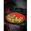 Тарелка 28 см безбортовая, Seasons Красный, Porland, изображение 3