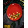 Тарелка 24 см безбортовая, Seasons Красный, Porland, изображение 16