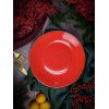 Тарелка 28 см безбортовая, Seasons Красный, Porland, изображение 13