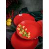 Тарелка 24 см безбортовая, Seasons Красный, Porland, изображение 10