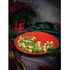 Тарелка 28 см безбортовая, Seasons Красный, Porland, изображение 2