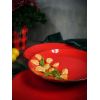 Тарелка 24 см безбортовая, Seasons Красный, Porland, изображение 12