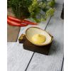 Соусник овальный 7х11 см, Seasons Желтый, Porland, изображение 4