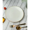 Набор обеденных тарелок 24 см, 4 шт Seasons Бежевый, Porland, изображение 10