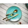 Набор обеденных тарелок 24 см, 4 шт Seasons Бирюзовый, Porland, изображение 10