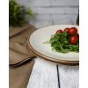 Тарелка обеденная 24 см безбортовая, Seasons Бежевый, Porland, изображение 7