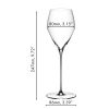 Набор из 2-х бокалов для шампанского Champagne Glass, объем: 327 мл, высота: 247 мм, хрусталь, серия Veloce, 6330/28, Riedel, изображение 3