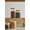 Банка для хранения квадратная Glass Bamboo, 600 мл, Smart Solutions, изображение 3