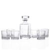 Набор из 7-ми предметов для виски RCR Timeless Style: Графин 750 мл, стаканы 360 мл, хрустальное стекло, Италия
