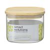 Банка для хранения квадратная Glass Bamboo,1 л, Smart Solutions, изображение 9