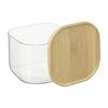 Банка для хранения квадратная Glass Bamboo,1 л, Smart Solutions, изображение 7