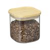 Банка для хранения квадратная Glass Bamboo, 800 мл, Smart Solutions, изображение 5